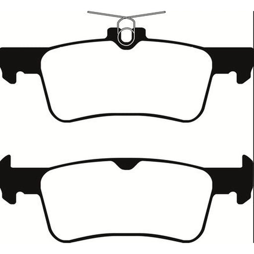 Abtex Rear Brake Pad Set PLU4628
