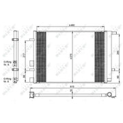 NRF Air Conditioning Condenser 350095