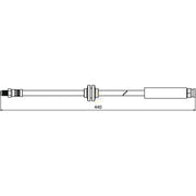 NAPA Brake Hydraulic Hose Line Rear NBH1247