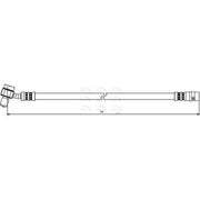 Apec Brake Hydraulic Hose Line Rear HOS3871