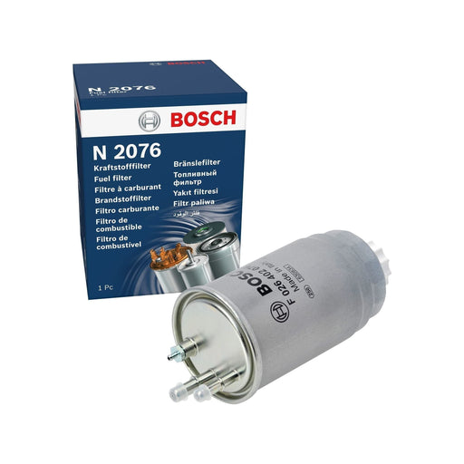 Genuine Bosch Car Fuel Filter N2076 Fits Vauxhall Combo Cdti - 1.3 - 11- F026402 Bosch  - Town Parts