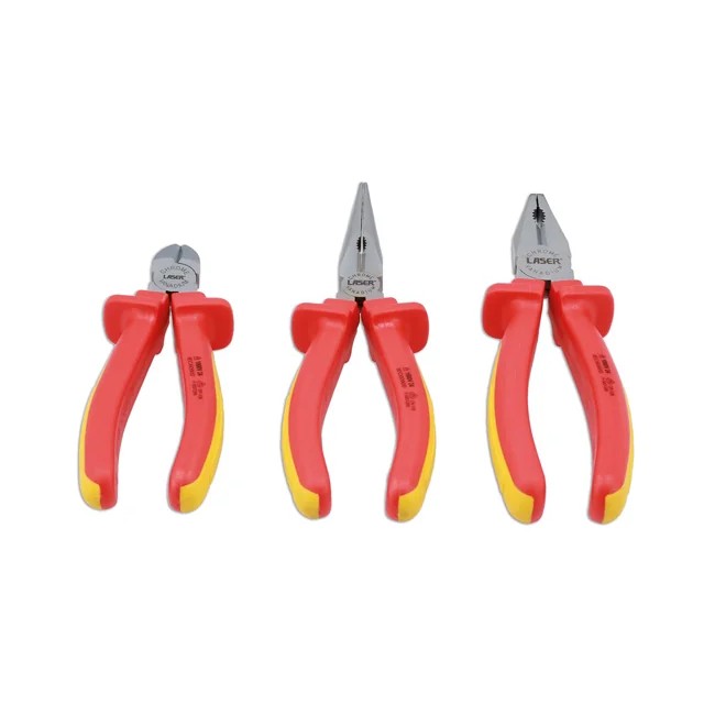Laser Tools Insulated Plier Set 3pc - PL