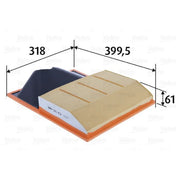 Valeo Engine Air Filter 585452