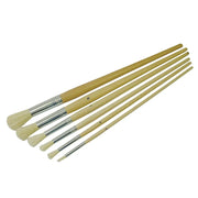 Faithfull Round Fitch Brush Set. 6 Piece - FAIPBFITRPK