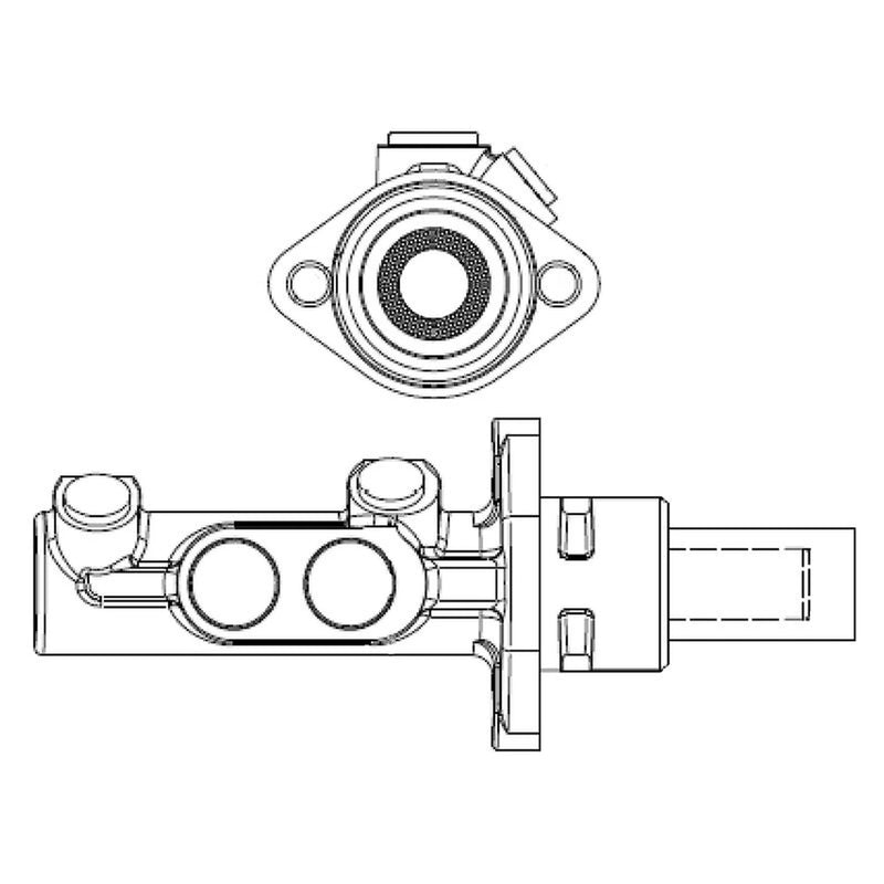 Bosch Brake Master Cylinder Hydraulic Assembly F 026 003 942