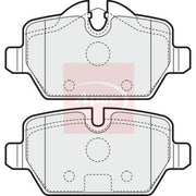 Apec Rear Brake Pad Set PAD1459