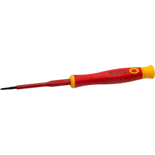 Sealey VDE Precision Screwdriver Phillips PH00 x 75mm