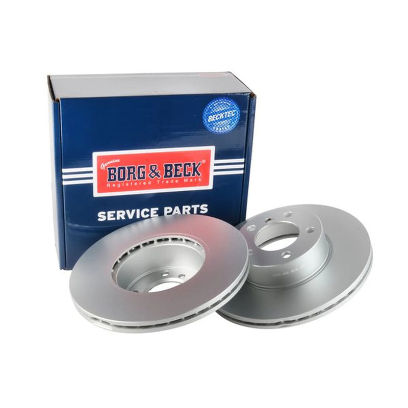 Borg & Beck 2 x Vented Front Brake Discs BBD4782