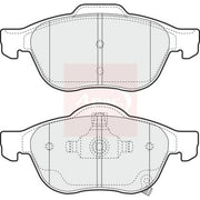 Apec Front Brake Pad Set PAD1351