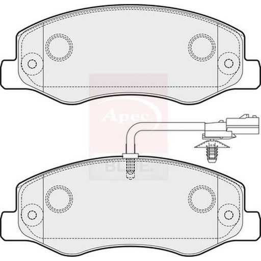 Apec Rear Brake Pad Set PD3272