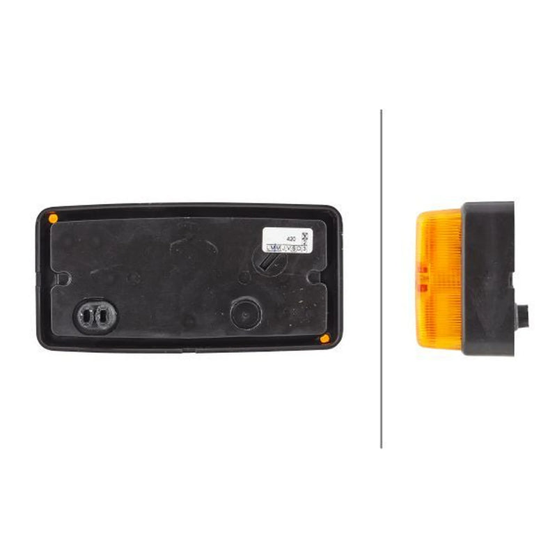 Hella Side Marker Light Wide High 2PS 004 361-001