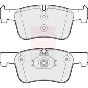 Apec Front Brake Pad Set PD3290