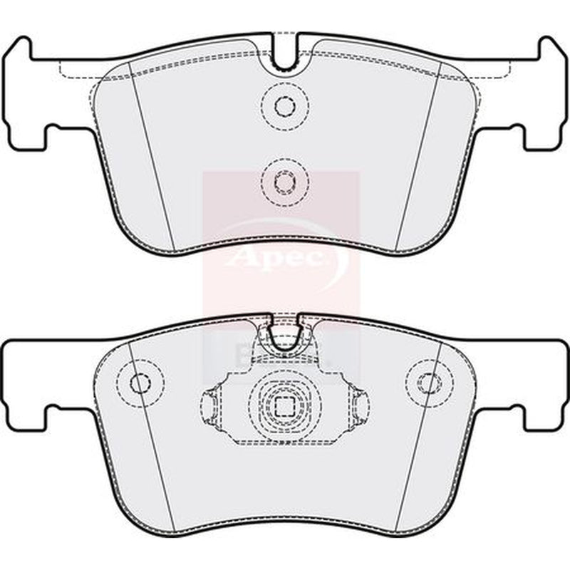 Apec Front Brake Pad Set PD3290