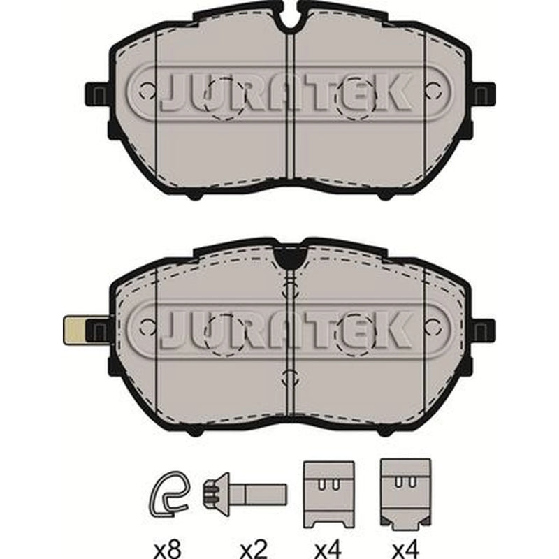 Juratek Front Brake Pad Set JCP8177