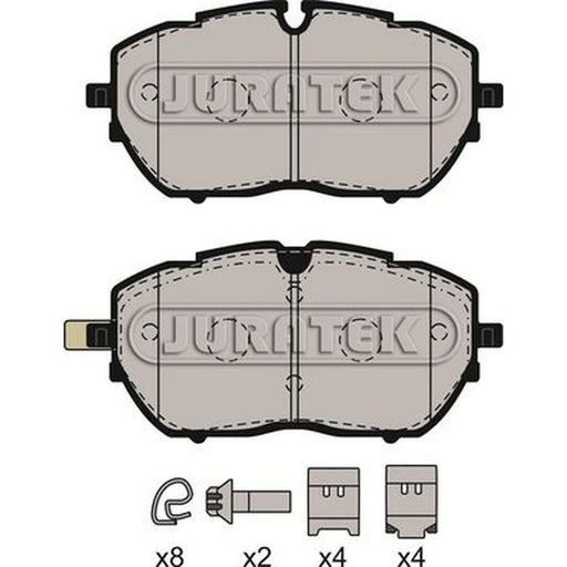 Juratek Front Brake Pad Set JCP8177