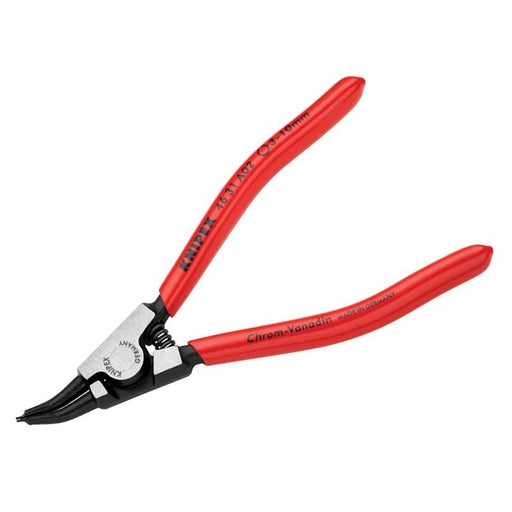 KNIPEX 46 31 A02 Circlip Pliers External 45° Bent Tip 3-10mm - 46 31 A02