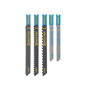 IRWIN® HCS/HSS U-Shank Jigsaw Blade Set, 5 Piece - IW1014502