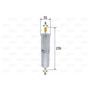 Valeo Fuel Filter Element 587073