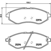 DON Front Brake Pad Set PCP1455