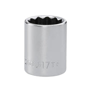 Facom J.17T 12 Point Standard Socket 3/8in Drive 17mm - J.17T