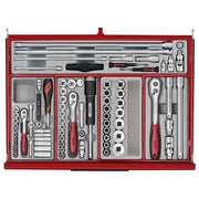 Teng Tools 26" PRO35™ Roller Cabinet Tool Kit 282 Pieces Red