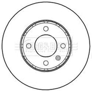 Borg & Beck 2 x Vented Front Brake Discs BBD5236