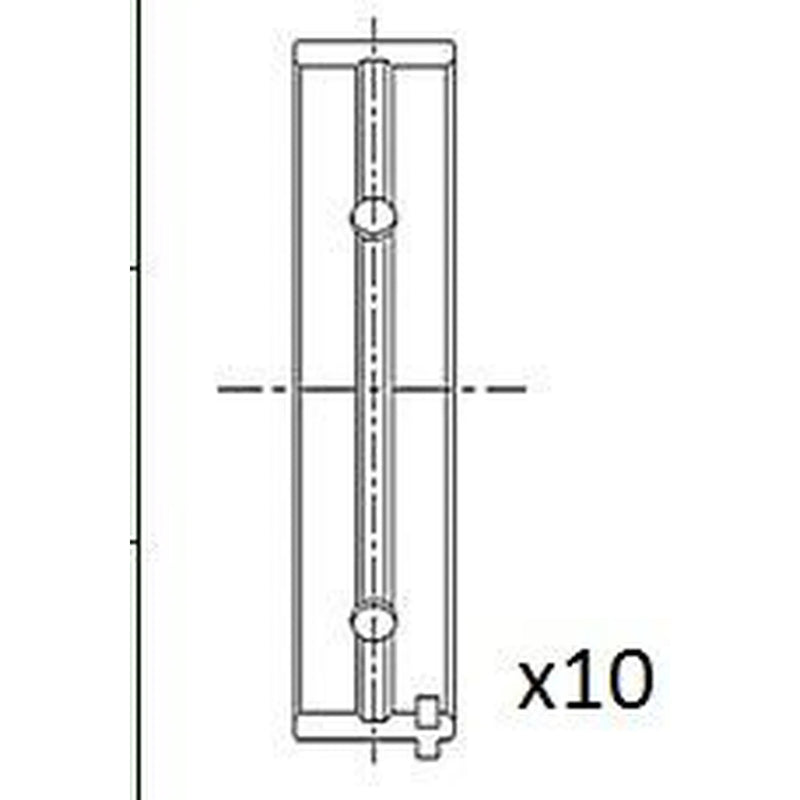 FAI Main Bearing Set BM1052-010