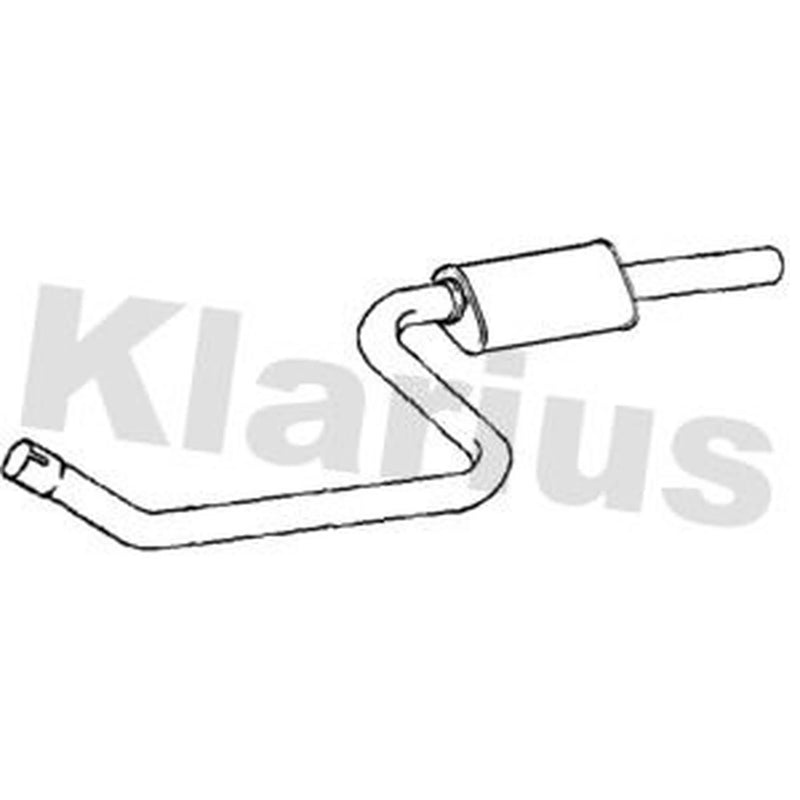 Klarius Box With Centre Pipe Centre BM546T