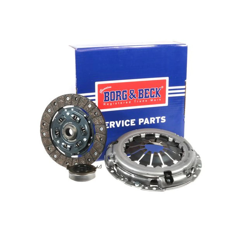 Borg & Beck Clutch Kit Set 3pc 190mm HK2327