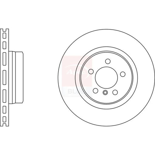 Apec 2 x Front Brake Discs SDK6548