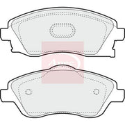 Apec Front Brake Pad Set PAD1221