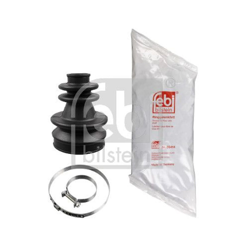 Febi Drive Shaft Bellow Kit transmission sided Rubber 12416