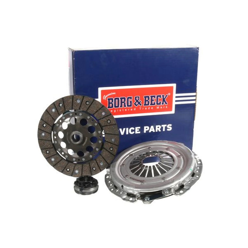 Borg & Beck Clutch Kit Set 3pc 228mm HK7858