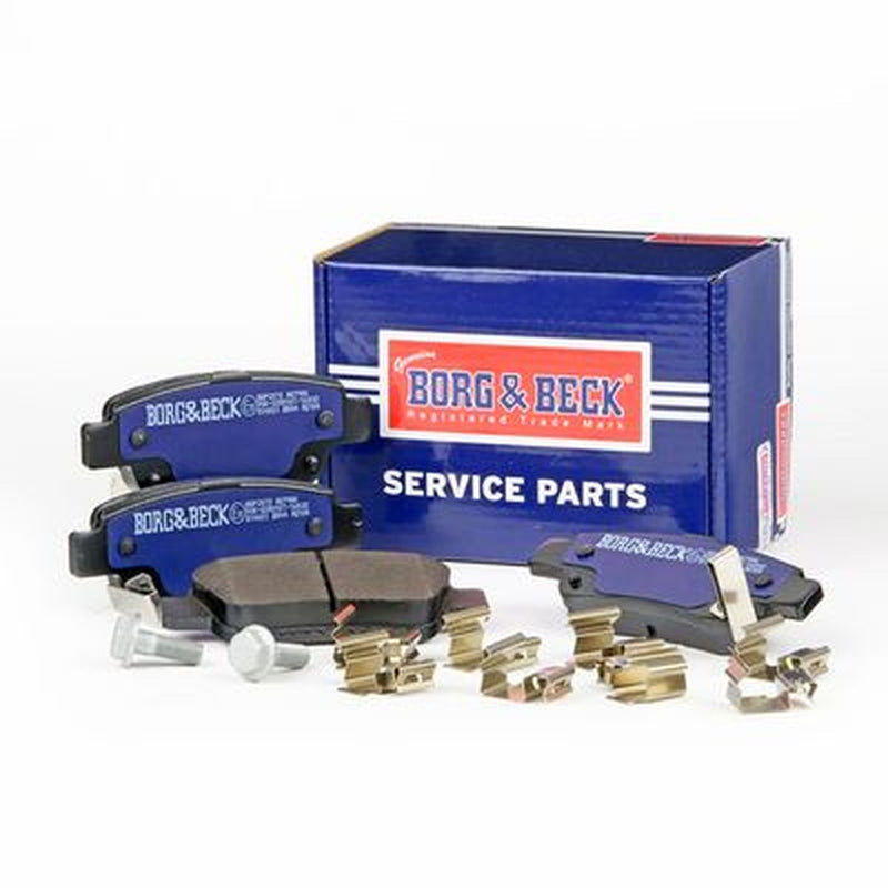 Borg & Beck 4 x Rear Brake Pad Set BBP2072
