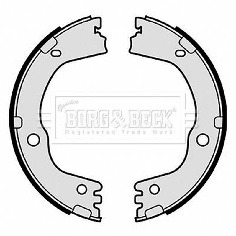 Borg & Beck Parking Brake Shoe Set BBS6512