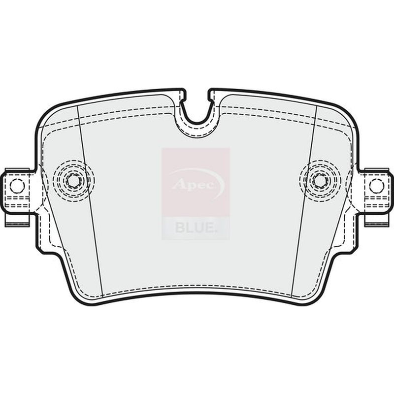 Apec Rear Brake Pad Set PD3862