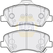 NAPA Front Brake Pad Set NBP1780
