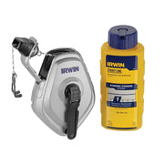 IRWIN® STRAIT-LINE® HPP Chalk Reel Set 30m & Blue Chalk 113g - 10507684