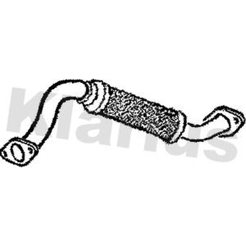Klarius Exhaust Pipe OD FE691T