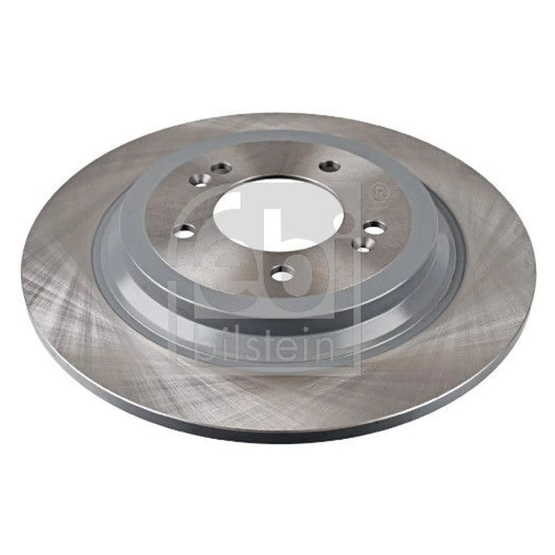 Febi 2 x Solid Rear Brake Discs 108637