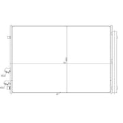 NRF Air Conditioning Condenser 350477