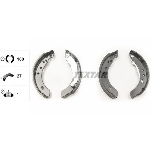 Textar Brake Shoe Set Axle Kit 91047200