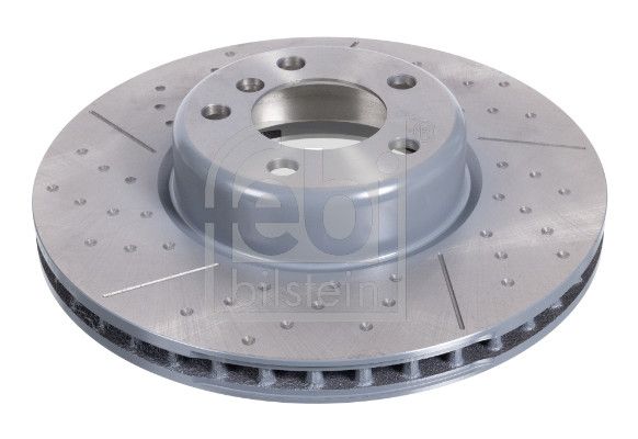 Febi 2 x Brake Disc Set Internally Vented Front