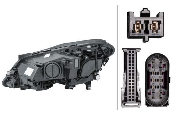 Hella Headlight Headlamp H7 Right