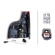 Hella Tail Light / Lamp PY21W Right 2SK 011 065-041
