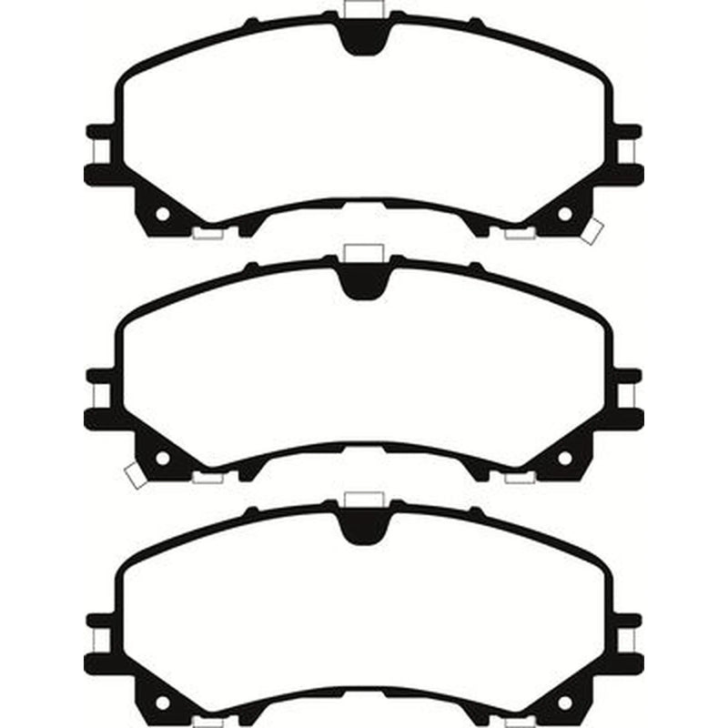 Abtex Front Brake Pad Set PLU2530