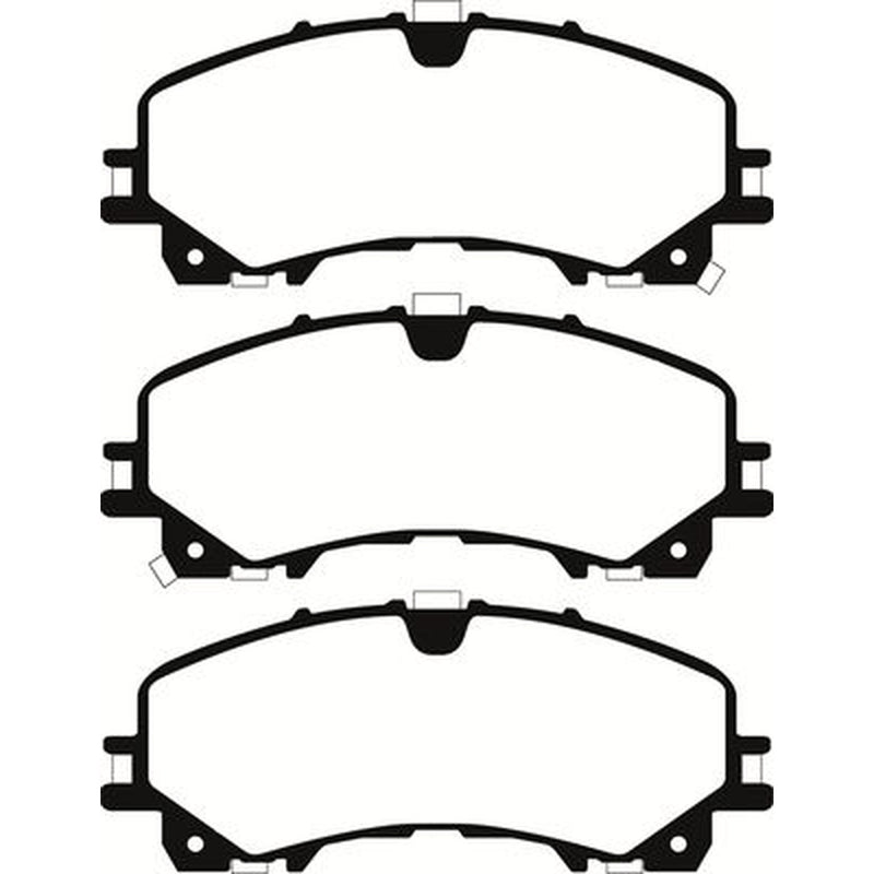 Abtex Front Brake Pad Set PLU2530