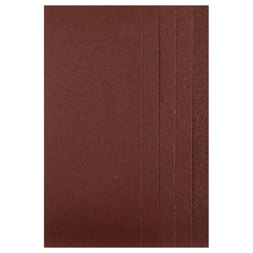 Sealey Orbital Sanding Sheet 115 x 280mm Assorted Pack of 5 CS115A/5 Sealey  - Town Parts