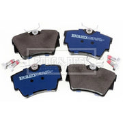 Borg & Beck 4 x Rear Brake Pad Set BBP1813