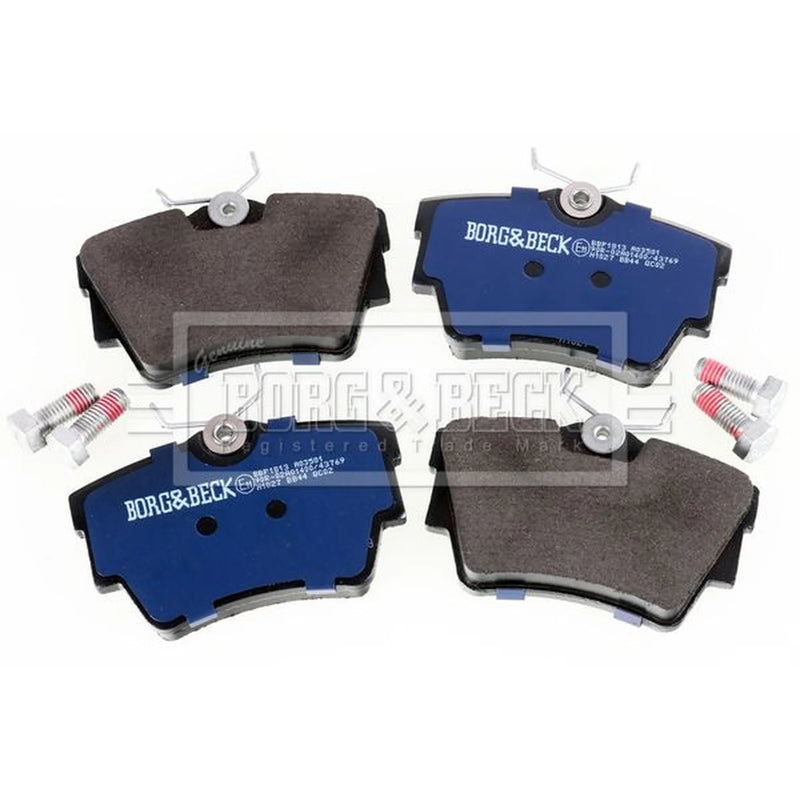Borg & Beck 4 x Rear Brake Pad Set BBP1813
